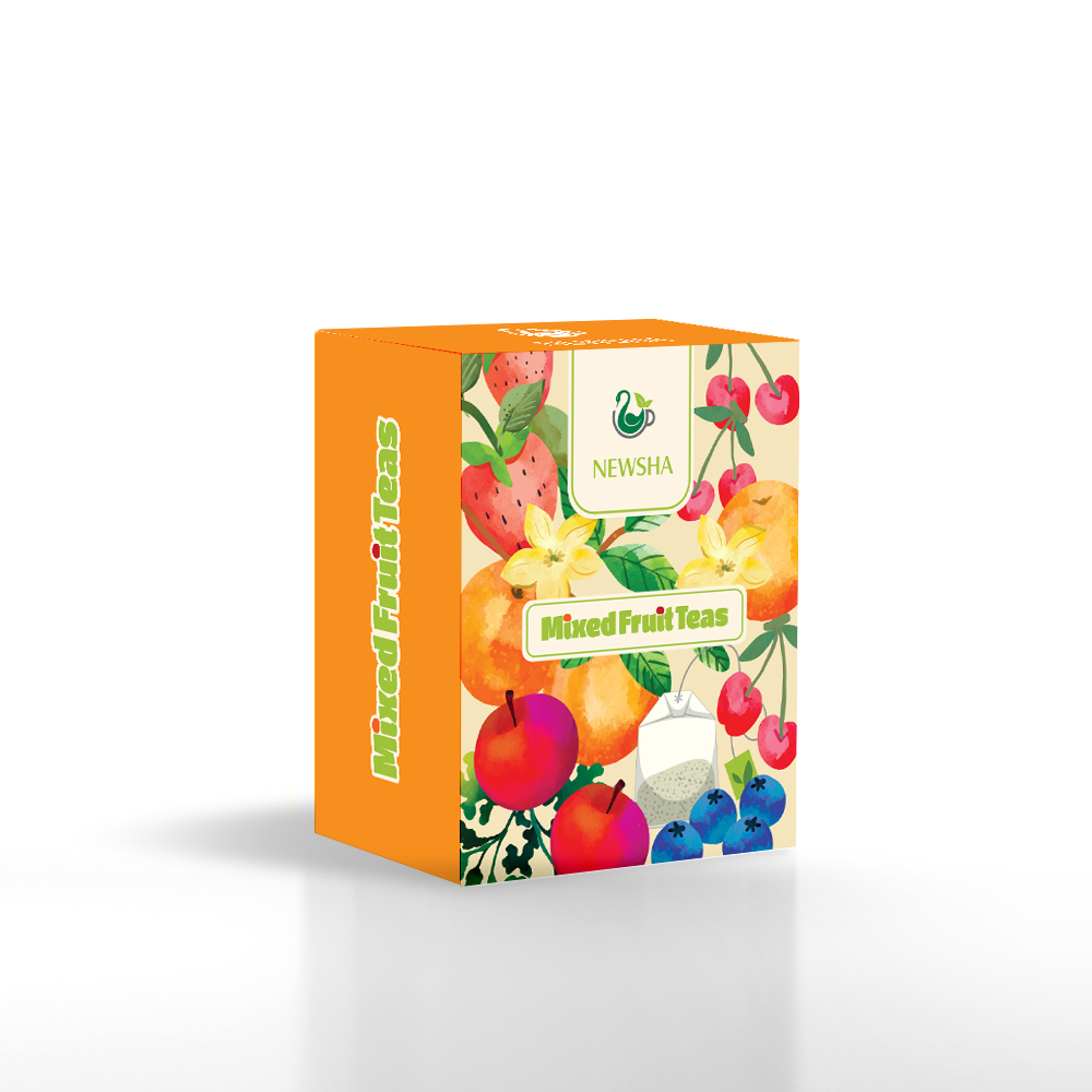 دمنوش مخلوط چای های میوه ای(۶ عددی)
