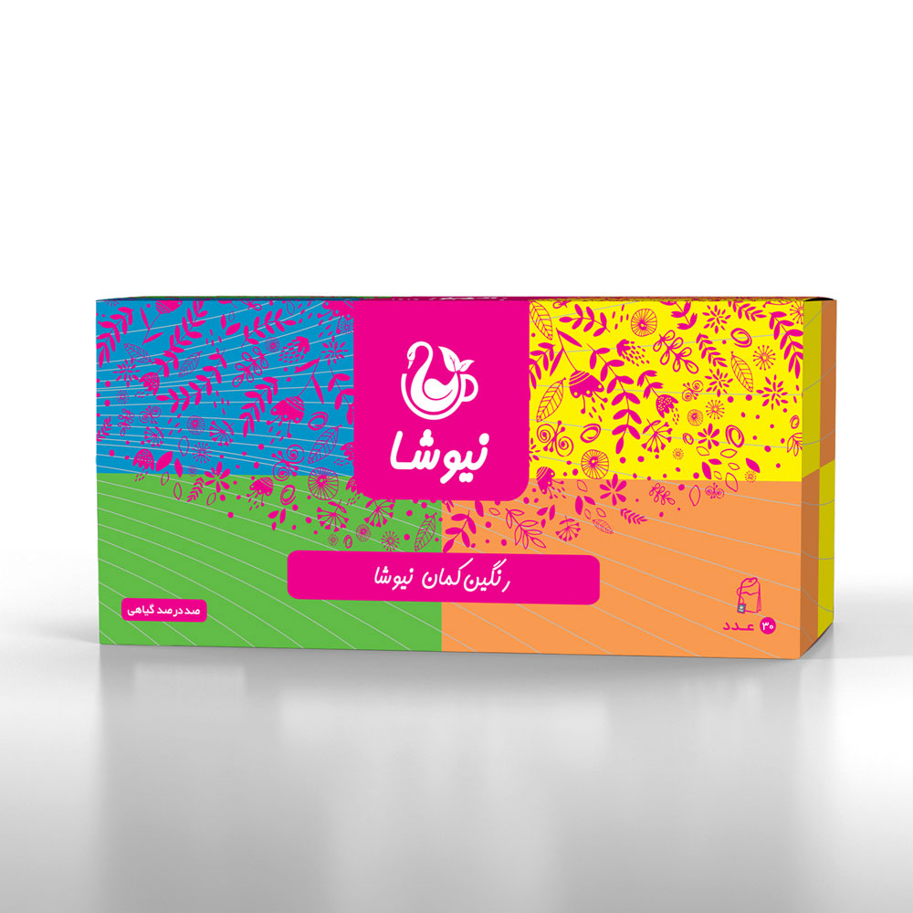 دمنوش رنگین کمان ۳۰ عددی(+بروشور)